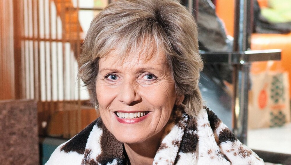 ELDRE OG KLOKERE: Rynker er et tegn på at man er blitt eldre og klokere, mener NRK-profilen Ragnhild Sælthun Fjørtoft.