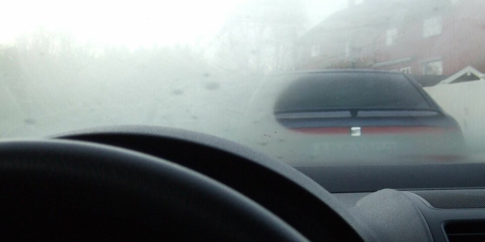 Aldri mer dugg på frontruta