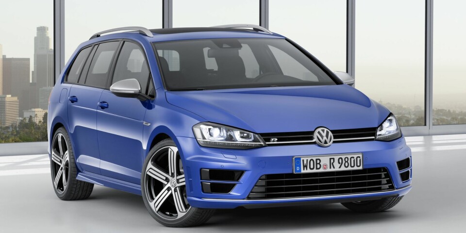 Nå kommer Golf stasjonsvogn med 300 hk