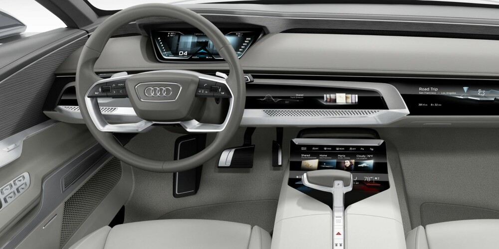 OLED: Panelene basert på OLED-teknologi. FOTO: Audi