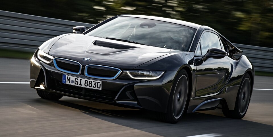 SUPER-i8: Bilen, som antagelig får navnet i8S, utvikles av BMWs i-avdelinG. FOTO: Produsent
