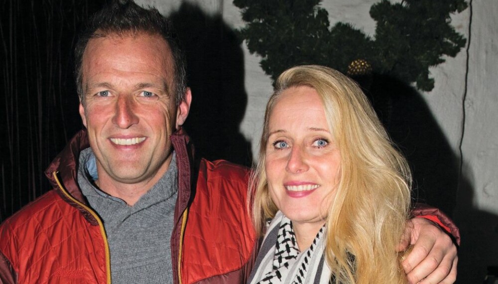 LYKKELIGE: Tom Stiansen og hans kjære Hanne har holdt sammen i 23 år.
