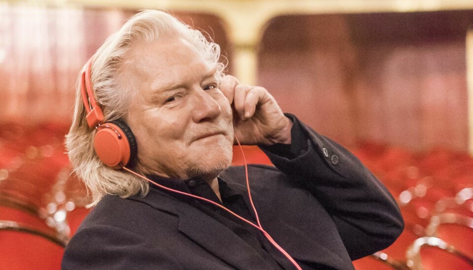 STOR MUSIKK I STOR SAL: Fotograf Morten Krogvold
elsker å lytte til musikk. Men det må ha kvalitet som kler de store vakre saler.