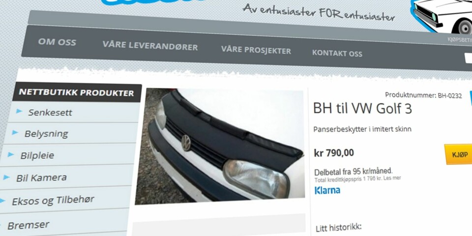 BH: Panser-BH-ene koster ikke skorta og kan skal beskytte mot steinsprut. Men må brukes med forsiktighet på vinteren.