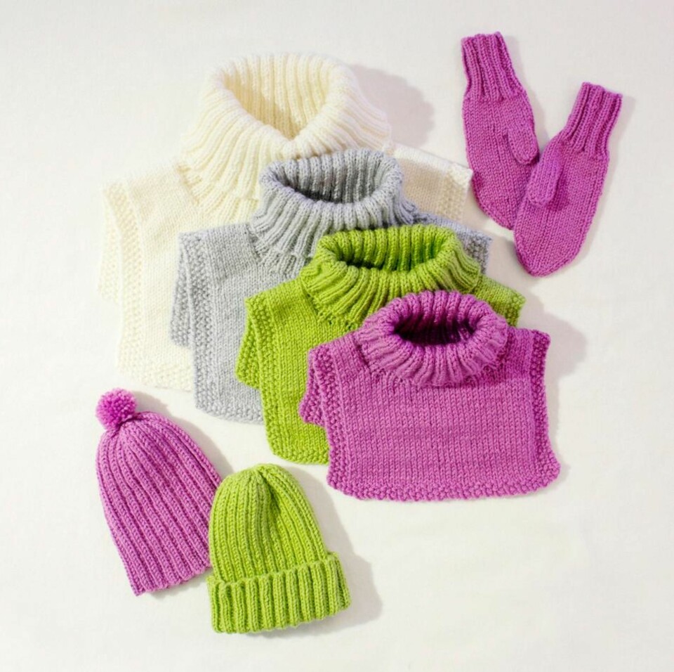 40 sider småstrikk!