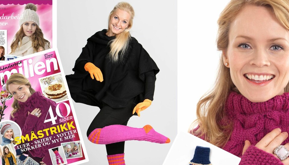 40 sider småstrikk!