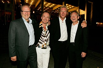 OSCAR: Sven Nordin og Per Chr. Ellefsen fikk oppleve Oscar-sirkuset i L.A., da Petter Næss' "Elling"-film ble nominert i 2002.