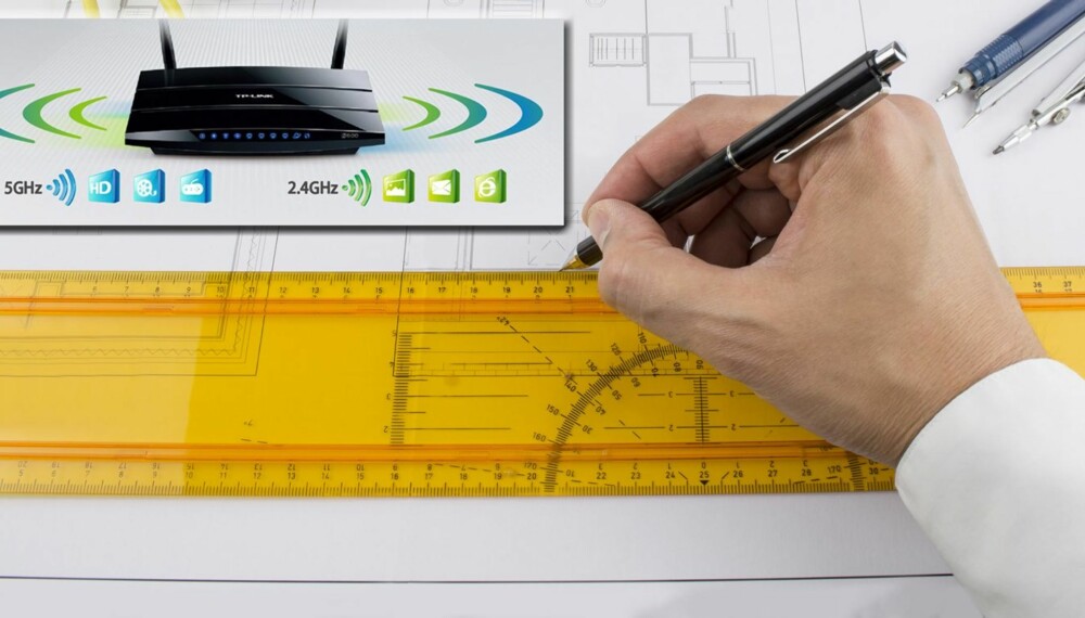 BEDRE WIFI: 2,4 GHz og/eller 5 GHz? Dette bør du vite om du vil ha mest mulig ut av ruteren din.