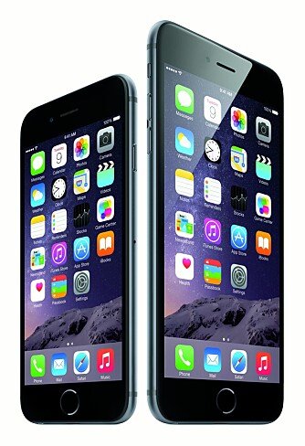 STOR: iPhone 6 Plus er en gigantisk mobil og byr på et par ekstrafunksjoner som ikke finnes på iPhone 6.
