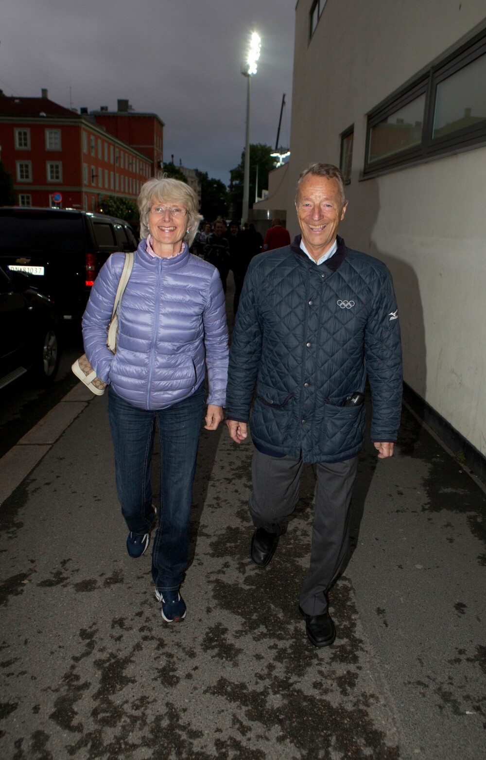 FAMILIEMANN: Gerhard Heiberg er gift med Cath og har tre barn. Her er han og fruen på Bislett Games i Oslo i 2013.