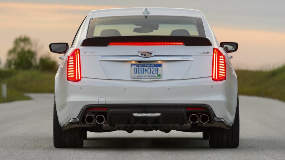 MODUS: CTS-V har forskjellige kjøremodus som tilpasser bilens styring, gassrespons, demping og ESP etter forholdene.