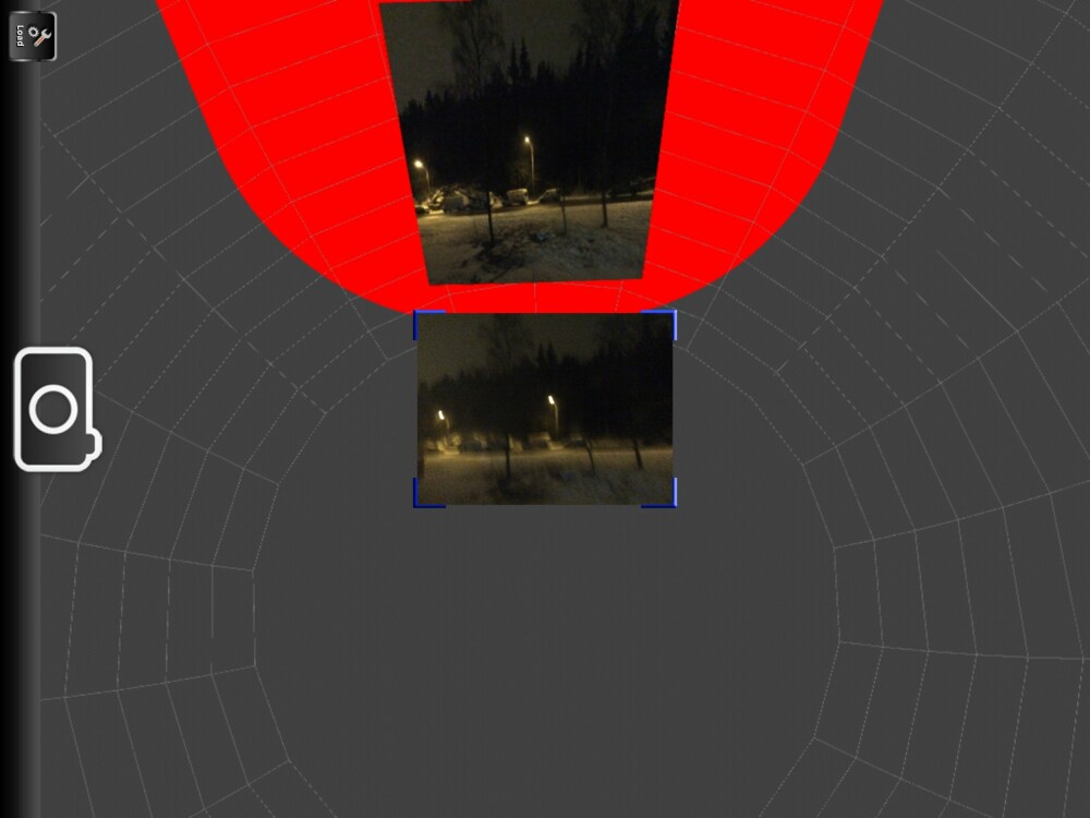 STIFT SAMMEN: Auto Stitch Pic er en iOS-app som skal la deg ta panorama og vidvinkelbilder. Vi syntes ikke den funksjonen fungerte så bra, men har du allerede tatt flere overlappende bilder kan denne appen hjelpe deg å sette dem sammen.