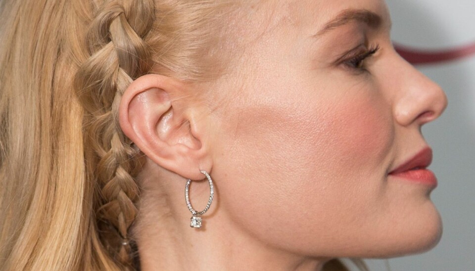 VALG AV ØREPYNT: Ulike ansiktsformer kler ulik ørepynt. Men hva er spesielt med pynten skuespiller Kate Bosworth har på seg?