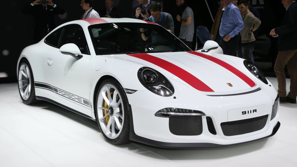 911: Porsche 911 R hadde verdenspremiere på bilutstillingen i Genève.