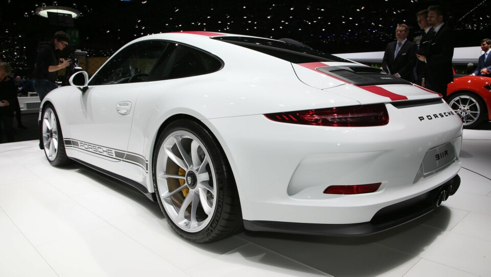 911: Porsche 911 R hadde verdenspremiere på bilutstillingen i Genève.