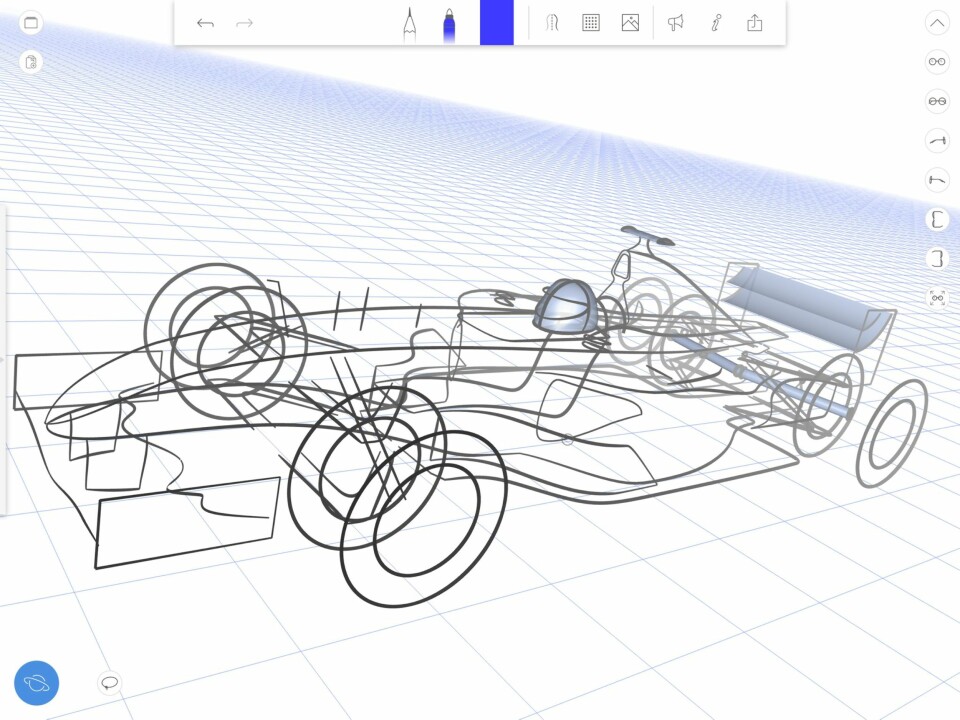 3D: Umake er et 3D-tegneprogram som er laget fra bunnen av med iPad Pro i tankene.
