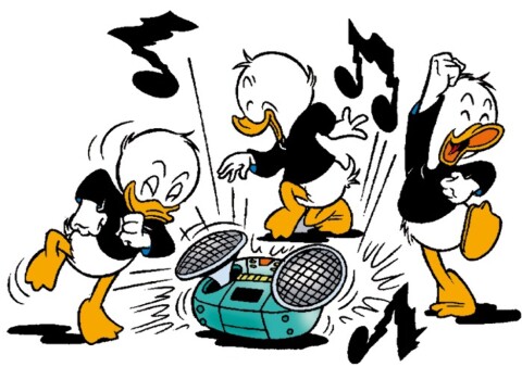 Donald Duck Bursdagskort