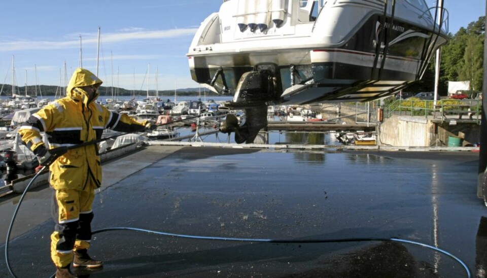 Du får alltid noen knop ekstra med rent skrog.