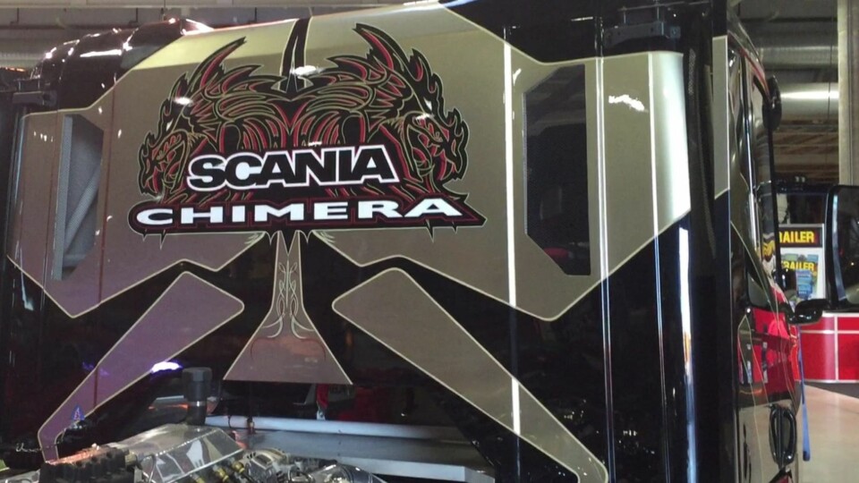 Lastebilen som garantert ikke skaper kø