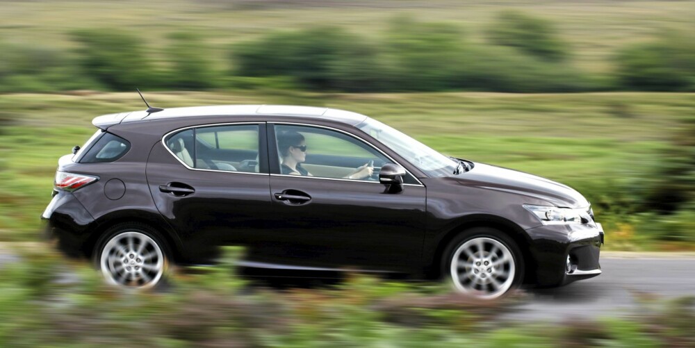 KOMPAKTHYBRID: Med konkurrenter som Audi A3 og BMW 1-serie, vil Lexus' nyeste komme inn i et tøft marked.