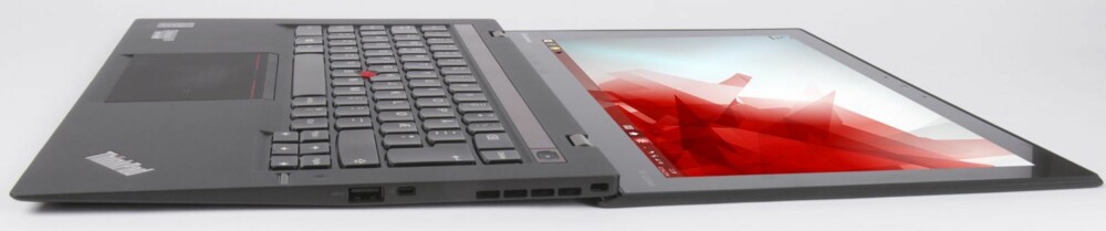 Lenovo ThinkPad X1 Carbon Touch har en tynn profil.