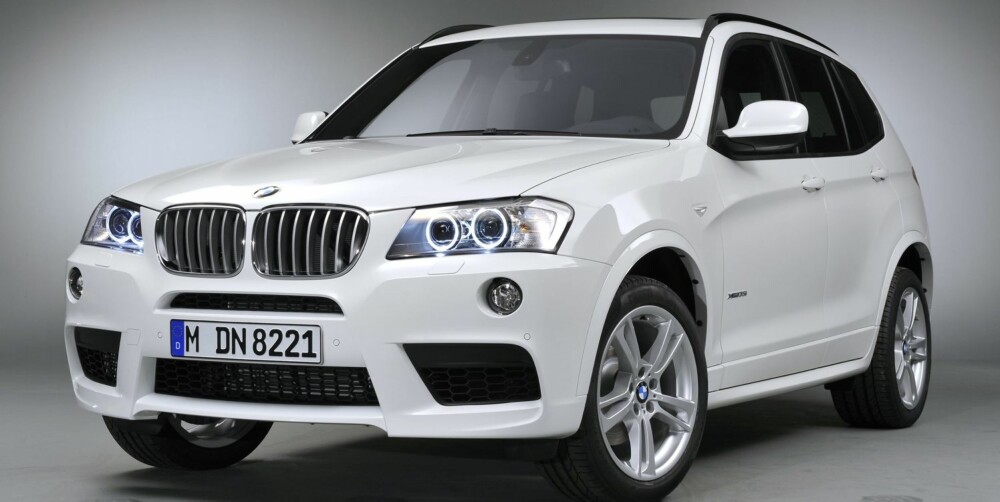 RIVALEN: BMW X3 35d. FOTO: BMW RIVALEN: BMW X3 35d. FOTO: BMW