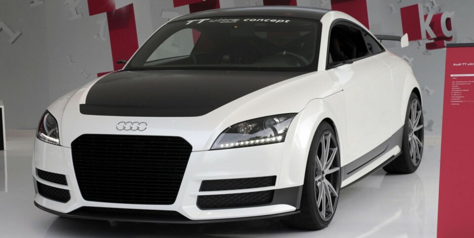 LETTERE: Audi TT ultra quattro concept. FOTO: Produsent