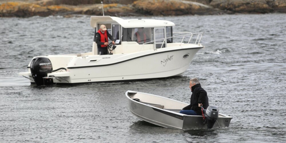 LITEN: Dette en fin båt til småturer og fiske for to-tre personer i beskyttet farvann. Du klarer deg også med liten motor. FOTO: Egil Nordlien HM Foto
