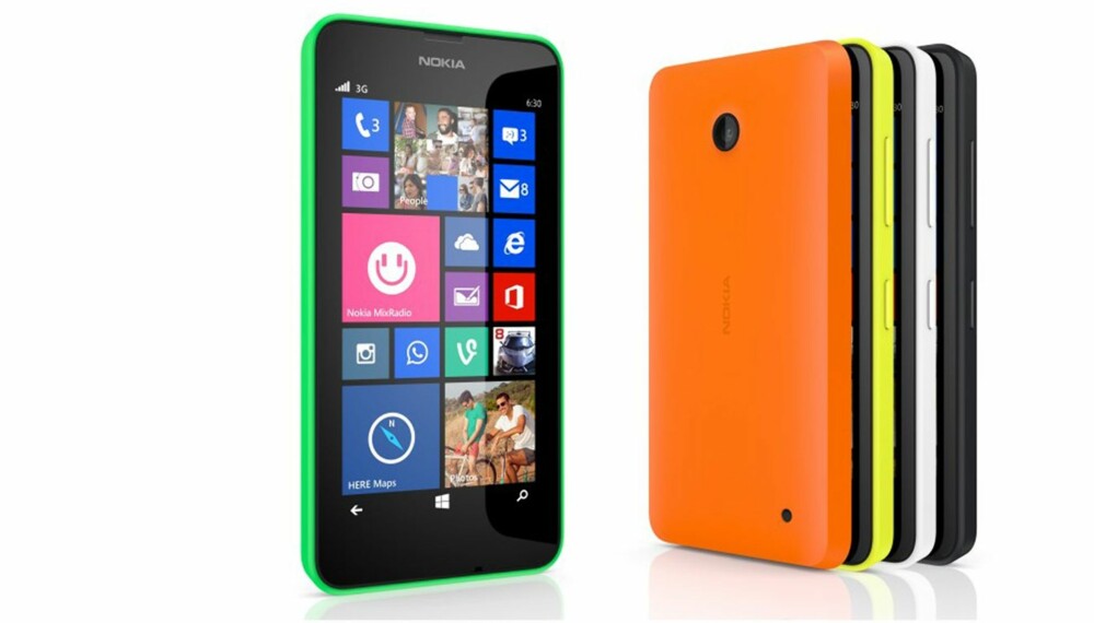 BILLIG: Nokia Lumia 630 er en billig mobil med i grunn bare en stor mangel.