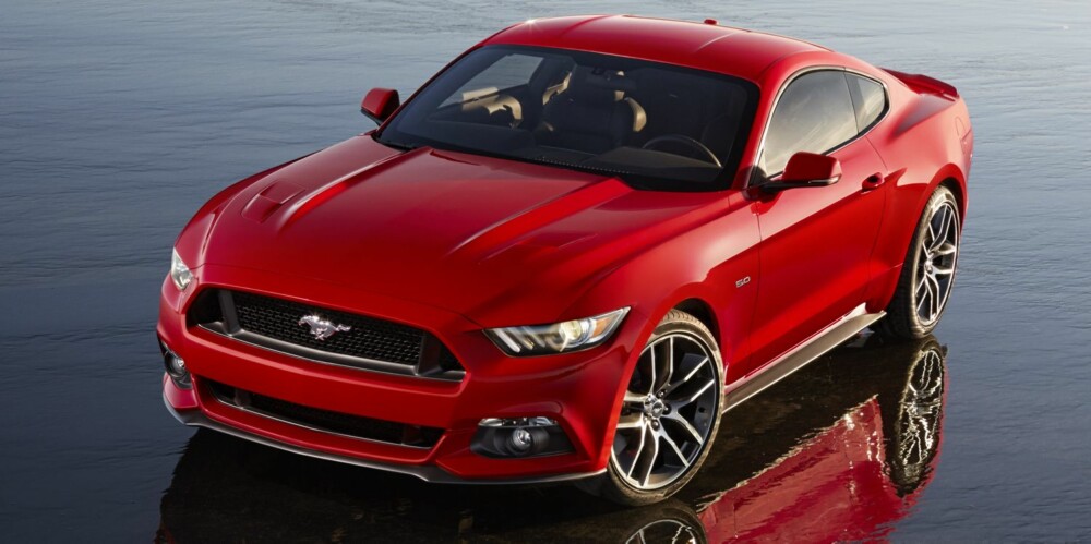 MER MODERNE: Sjette generasjon Ford Mustang kommer til Europa i 2015. FOTO: Ford