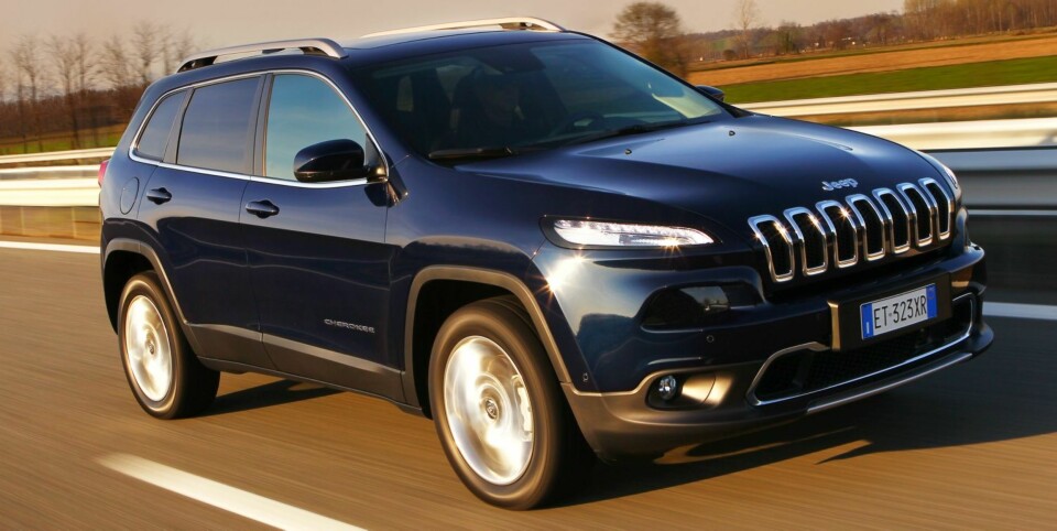 MER RAFFINERT: Jeep Cherokee har evnene til en gammeldags SUV, men med mer raffinert oppførsel. FOTO: Jeep