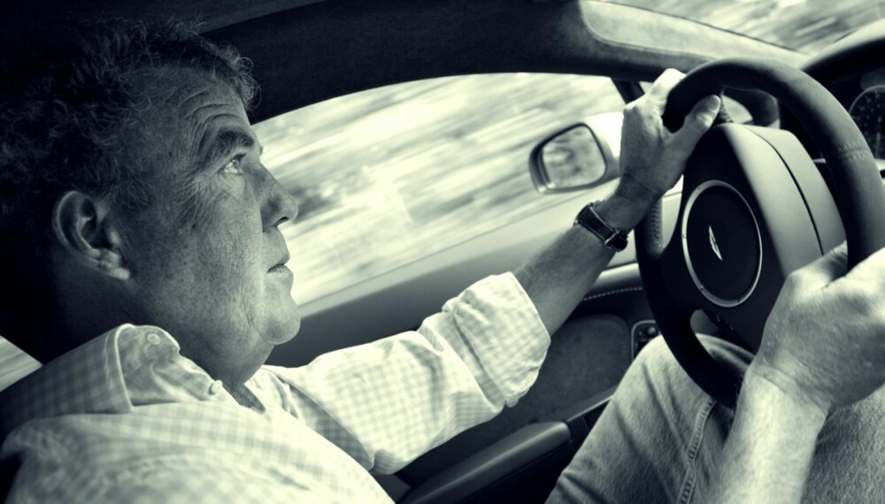 IKKE IMPONERT: Jeremy Clarkson har kjørt nye Maserati Quattroporte, og er ikke så veldig imponert. FOTO: Top Gear