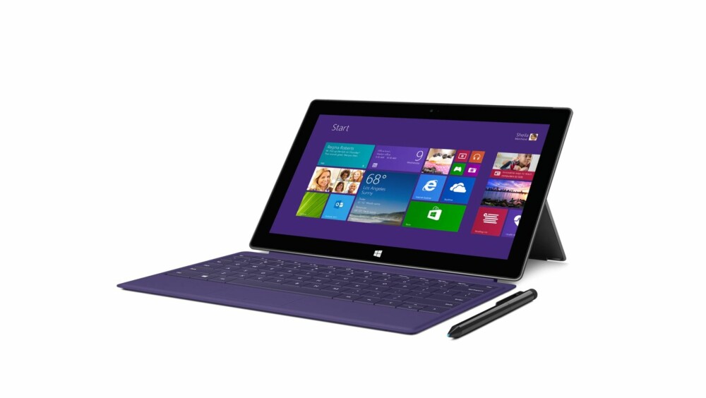 PENN: Surface Pro 2 får med en trykkfølsom penn.