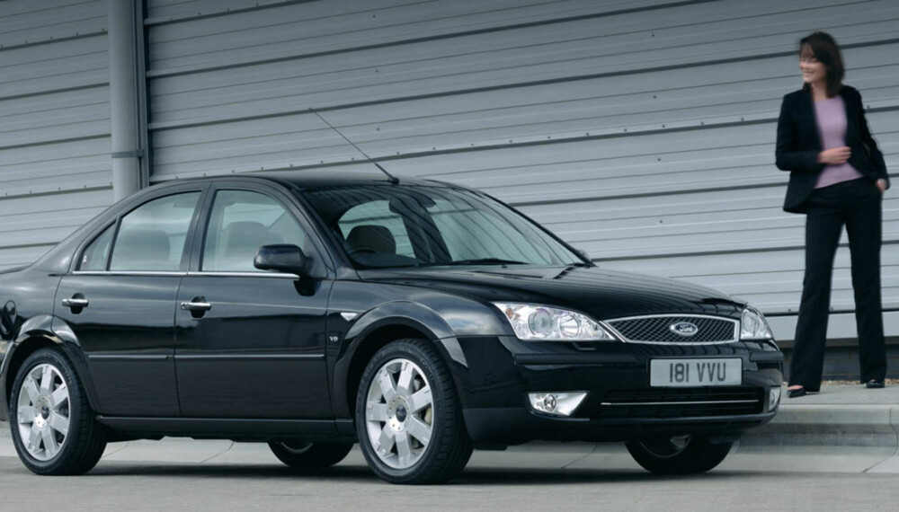 Med 2,2-liters diesel er Ford Mondeo godt motorisert Med 2,2-liters diesel er Ford Mondeo godt motorisert