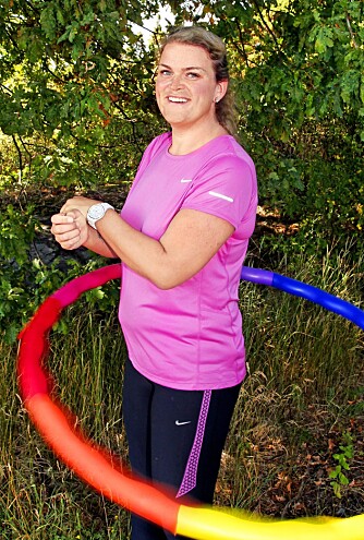AVBREKK: Når Trine trenger en pause fra hverdagen, er trening hennes terapi. Hun løper og trener styrke flere ganger i uken.
