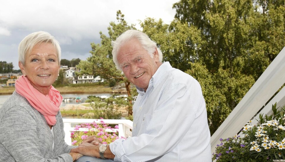 Sammensveiset: - Vi har vært gift i snart 20 år, og aldri hatt en eneste krangel, forteller Yngvar Numme og kona Ingrid.