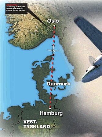 EN AV NORGESHISTORIENS STØRSTE: Partnair-ulykken krevde 55 mennekseliv. Turen fra Oslo til Hamburd var i utgangspunktet en enkel fryrute.