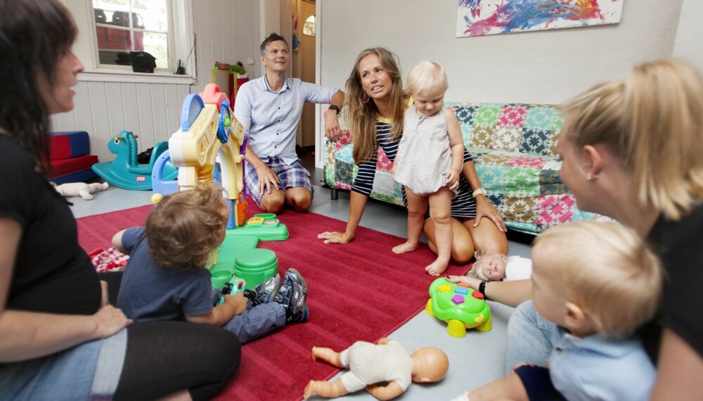 Sigrun og Tom ville begge være med på Martinus sin første dag i barnehagen. - Vi har ikke noen forventninger om hvordan tilvenningen blir, men tar en dag av gangen. Illustrasjonsfoto. Sigrun og Tom ville begge være med på Martinus sin første dag i barnehagen. - Vi har ikke noen forventninger om hvordan tilvenningen blir, men tar en dag av gangen. Illustrasjonsfoto.