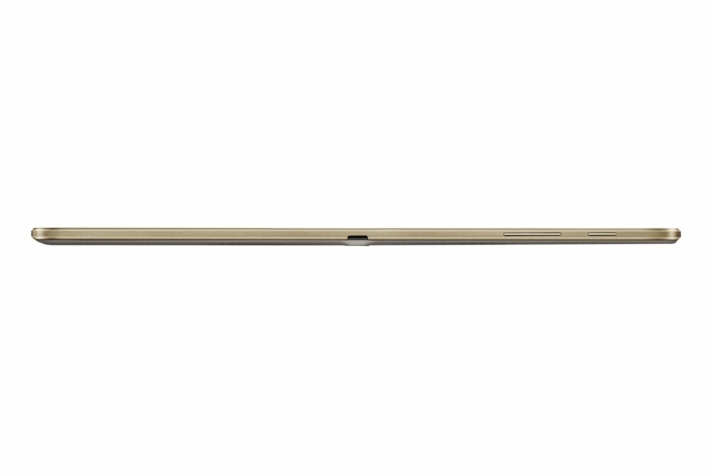 TYNN: Galaxy Tab S er kun 6,6 mm tykk. TYNN: Galaxy Tab S er kun 6,6 mm tykk.