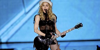 DEBATTERT KROPP: Det spekuleres nå i at Madonna har anoreksi.