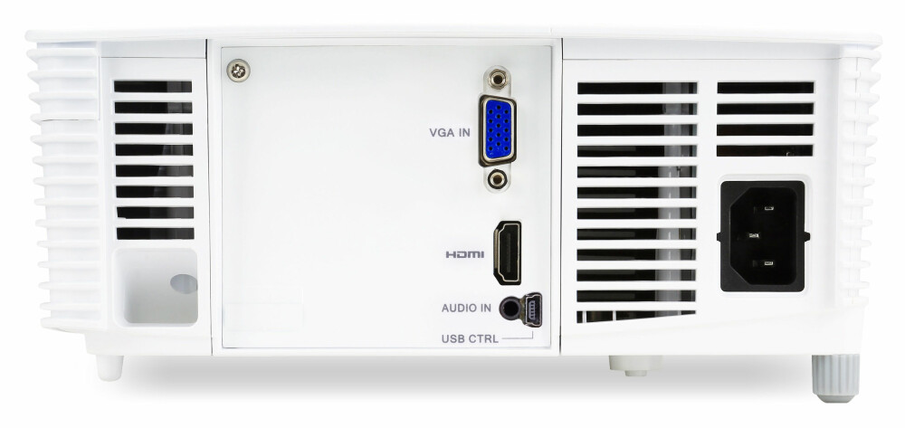 Acer H6517ABD har bare en HDMI-kontakt. Acer H6517ABD har bare en HDMI-kontakt.