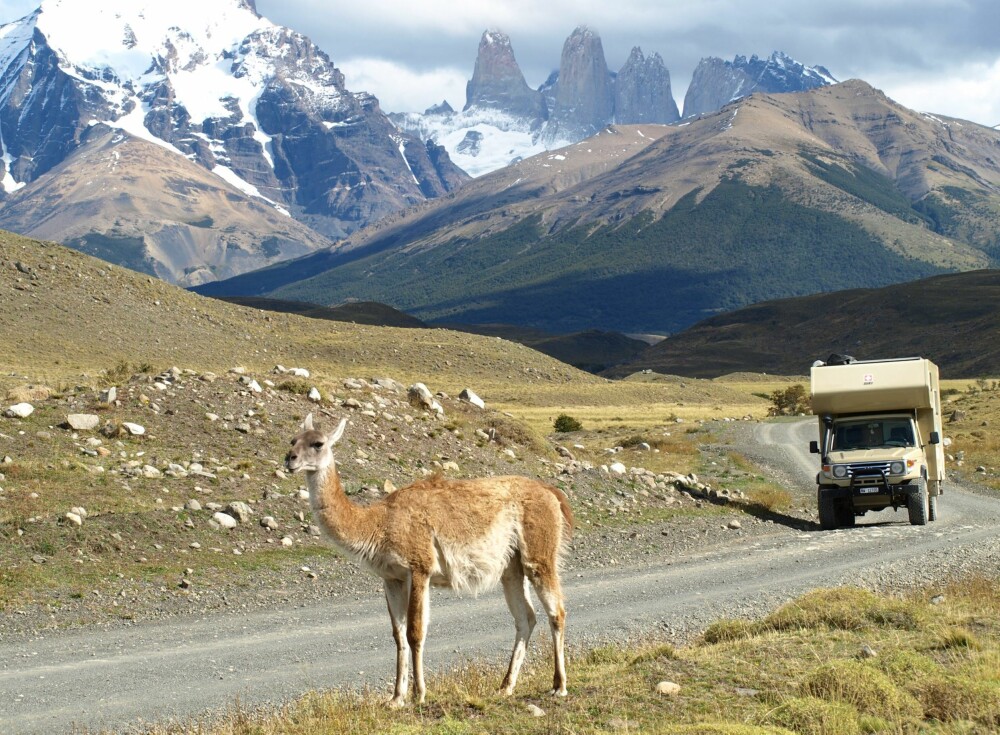 SØR-AMERIKA: Dette bildet er tatt i nærheten av byen Caleta Olivia, nær Santa Cruz i Argentina.