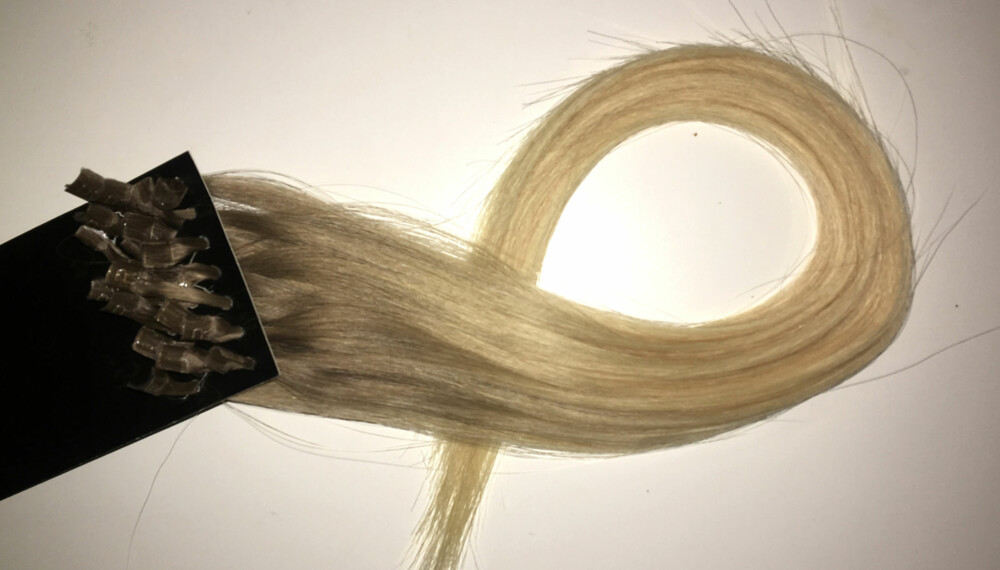 LØSHÅR: Ønsker du deg langt og fyldig hår, kan extension være løsningen. FOTO: Jenny Mina Rødahl