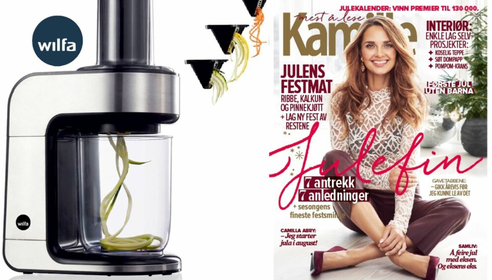 SVAR & VINN: Squashspaghetti og eplesnurr! Mye rart du kan lage med en spiralkutter. Si din mening og bli med i trekningen! SVAR & VINN: Squashspaghetti og eplesnurr! Mye rart du kan lage med en spiralkutter. Si din mening og bli med i trekningen!