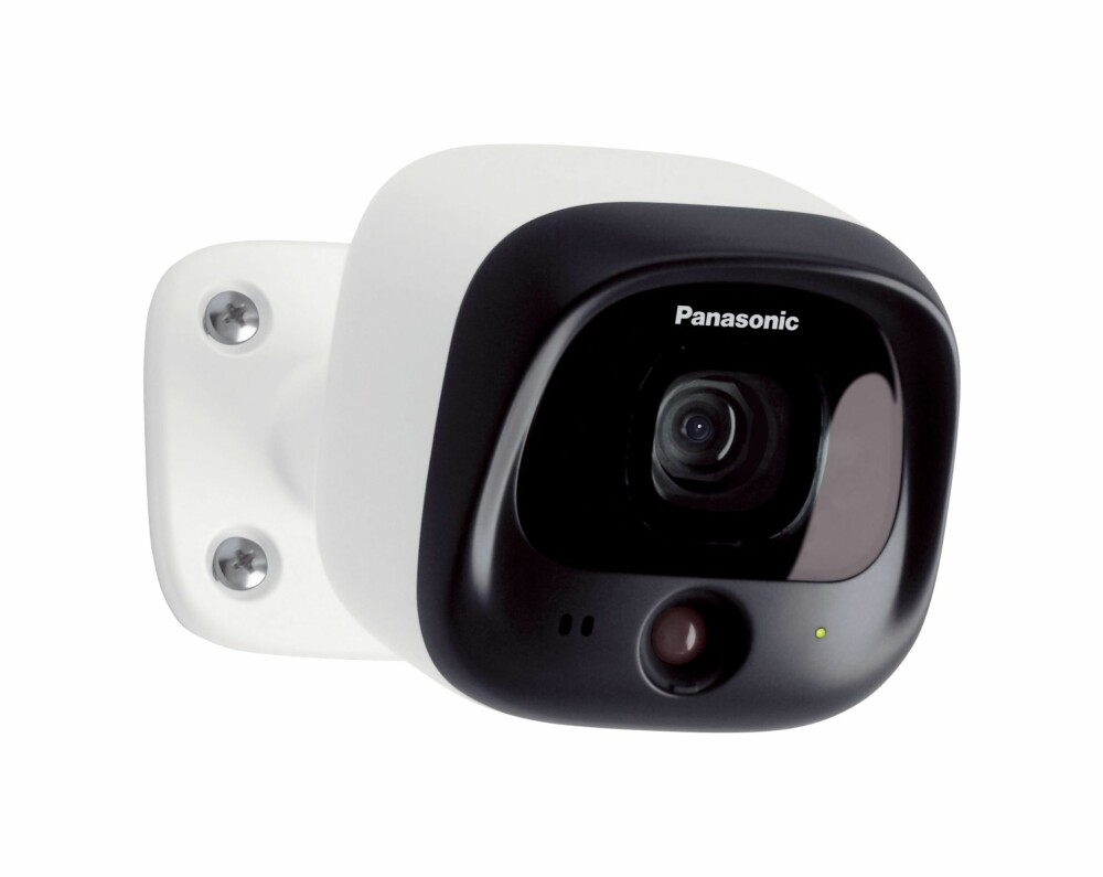 OVERVÅKNING: I Panasonic Smart Home-serien finnes det også et utendørskamera. OVERVÅKNING: I Panasonic Smart Home-serien finnes det også et utendørskamera.