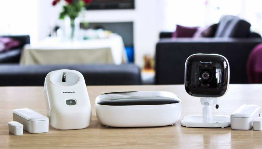 SMART: Panasonic Smart Home er et komplett system med fokus på sikkerhet og smarte funksjoner til hjemmet.