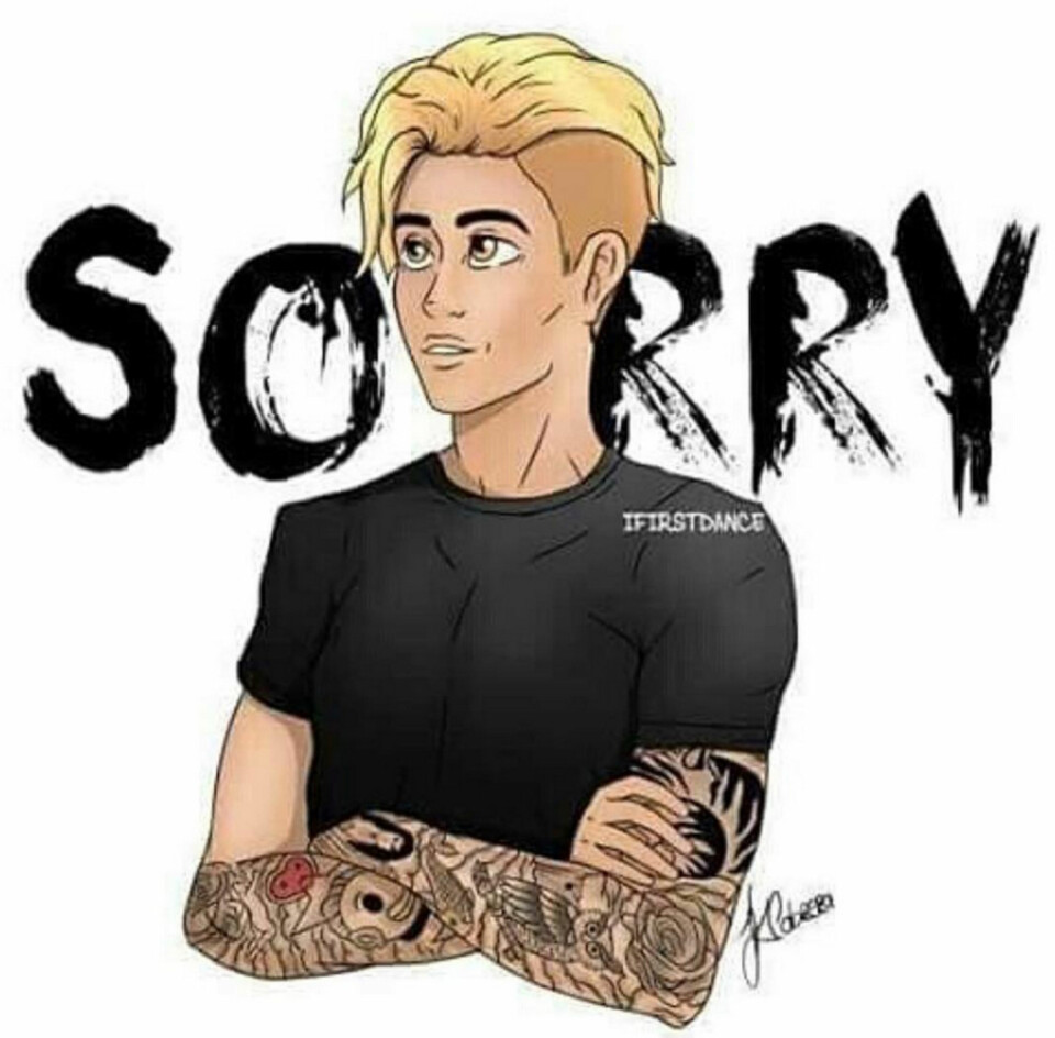 Justin har også postet fanart.