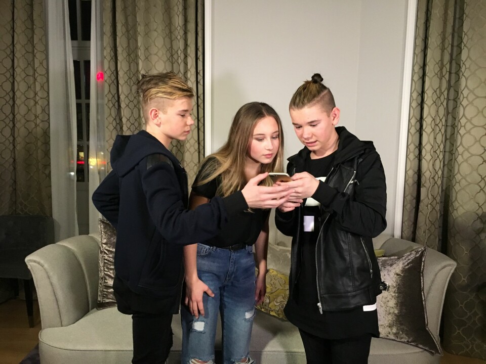 Se eksklusive bilder fra The Club Radio-intervjuet Jennie Sofie hadde med Marcus & Martinus her!