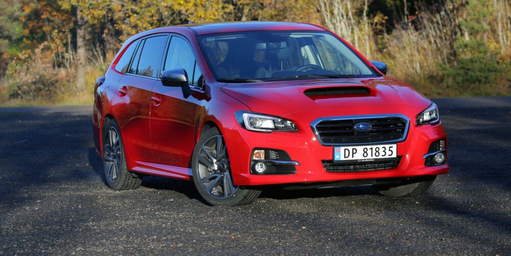 GODT BYTTE: Subaru Levorg erstatter den anonyme Legacy, og endelig har Subaru fått en morsom bil til normalpris i porteføljen.  