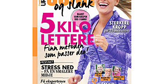 NYTT BLAD: Deilige, sunne matoppskrifter, artige treningsøvelser og mengder av supre tips finner du i det nye bladet fra Norsk Ukeblad. I salg nå!
